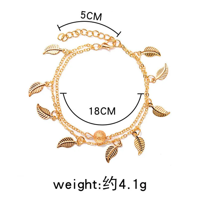 2pcs/set Anklets for Women
