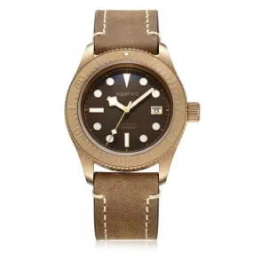 Aquatico Bronze Sea Star Brown Dial Watch (Bronze Bezel)