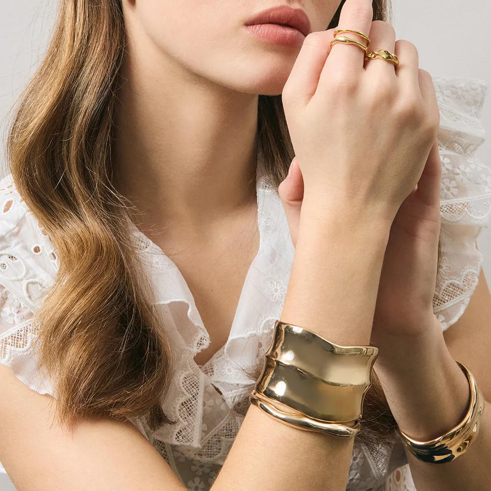 Beverly Cuff - Gold