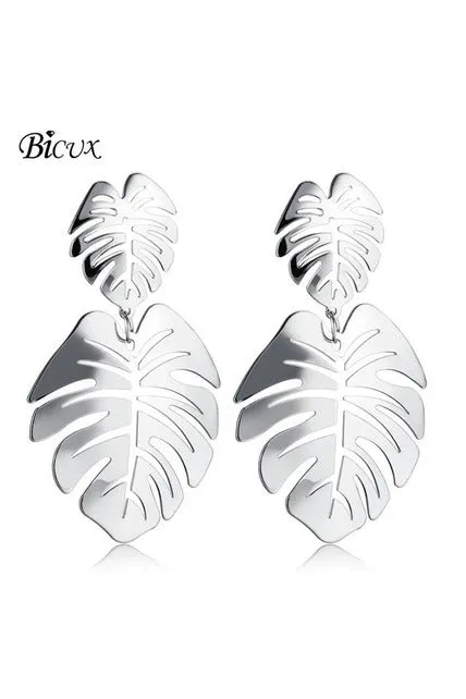 Big Leaf Vintage Drop Earrings 2019