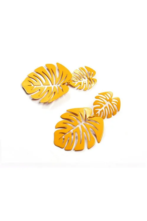 Big Leaf Vintage Drop Earrings 2019