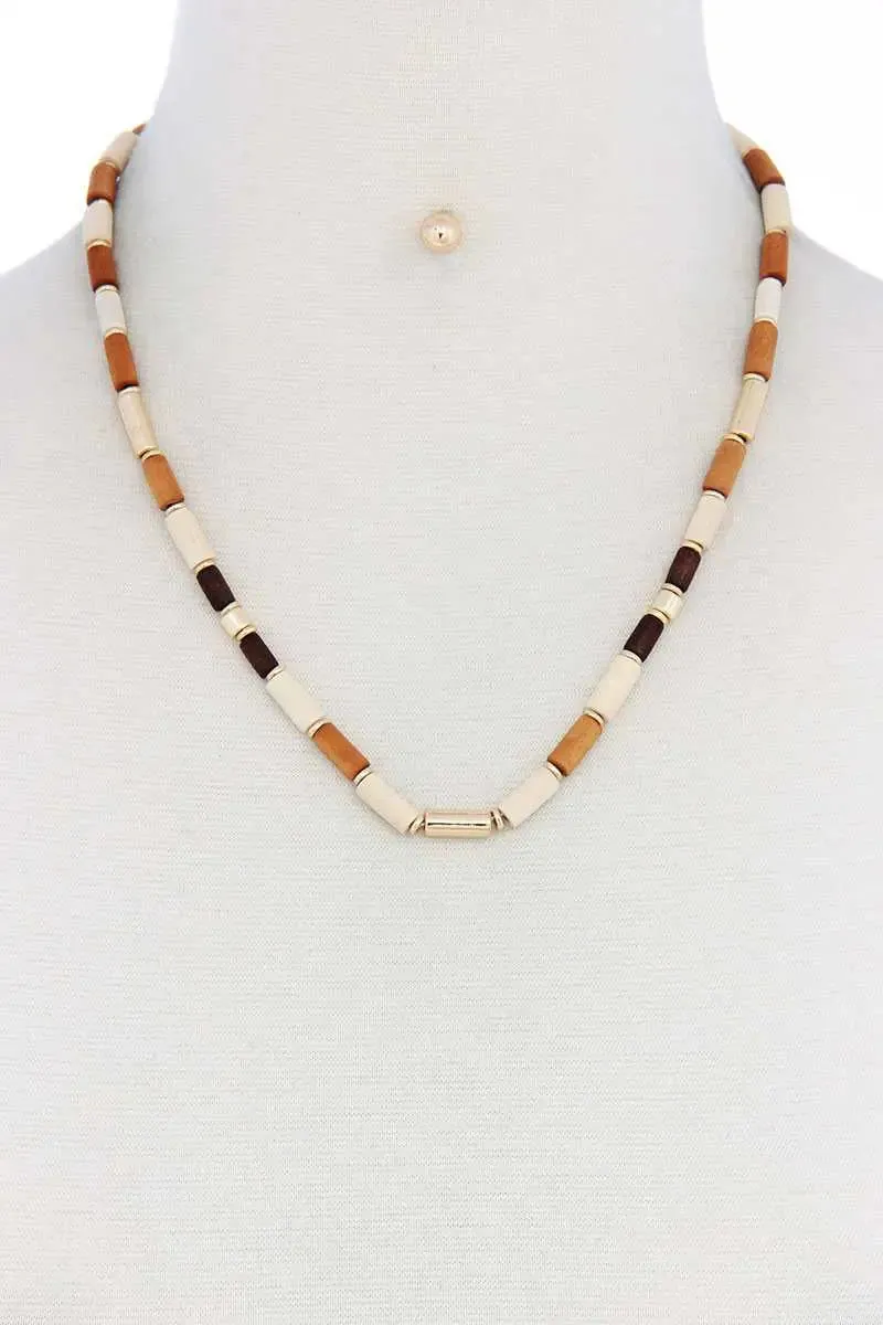 Blue Zone Planet |  Beaded Necklace