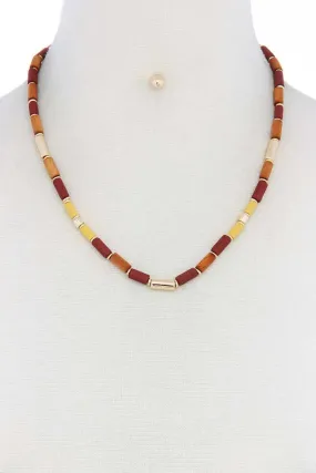 Blue Zone Planet |  Beaded Necklace