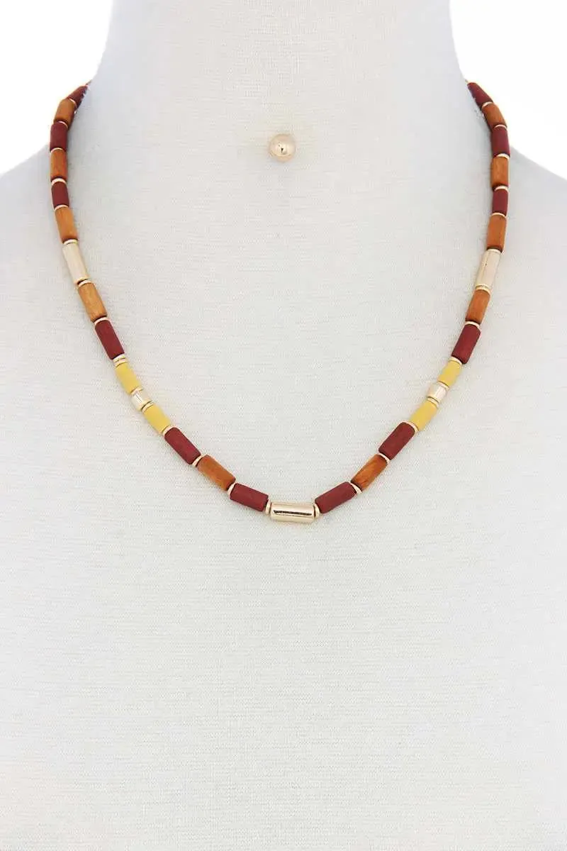 Blue Zone Planet |  Beaded Necklace