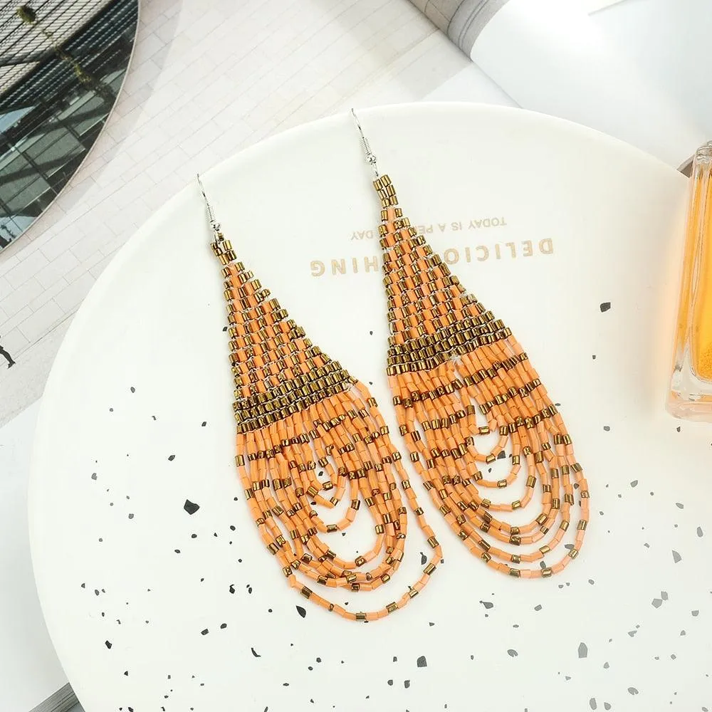 Boho Dangle Waterdrop Earrings