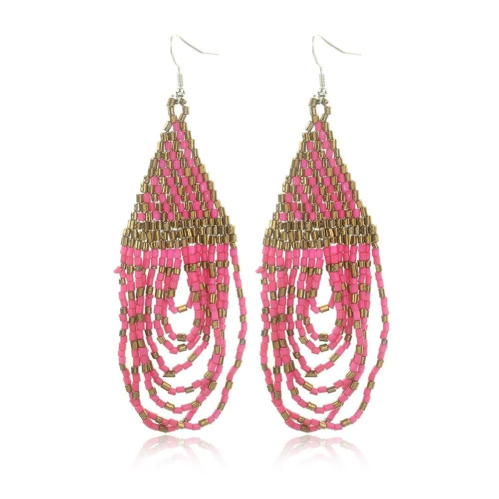 Boho Dangle Waterdrop Earrings