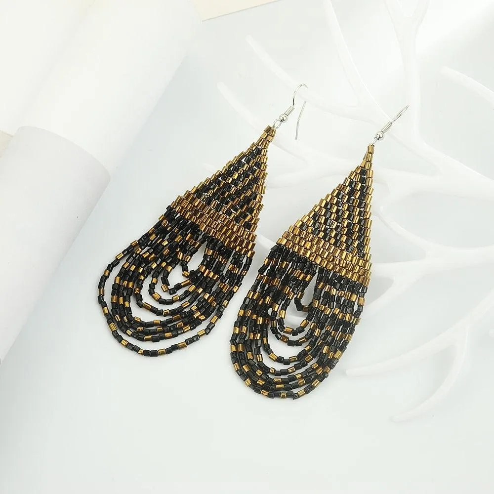 Boho Dangle Waterdrop Earrings