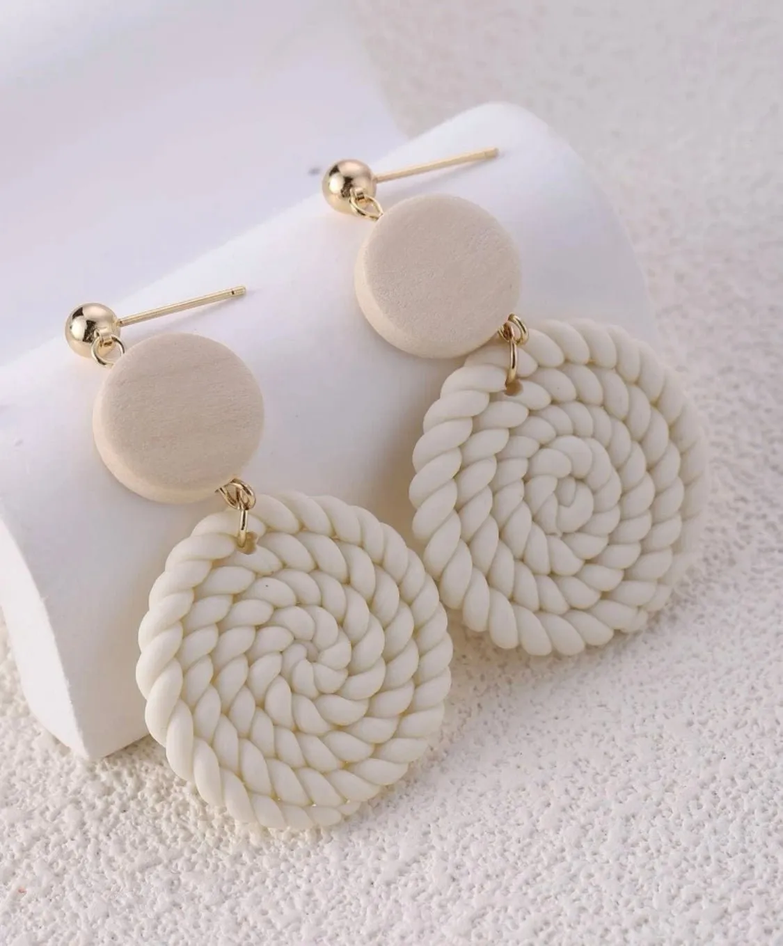 Braided Drop Earrings