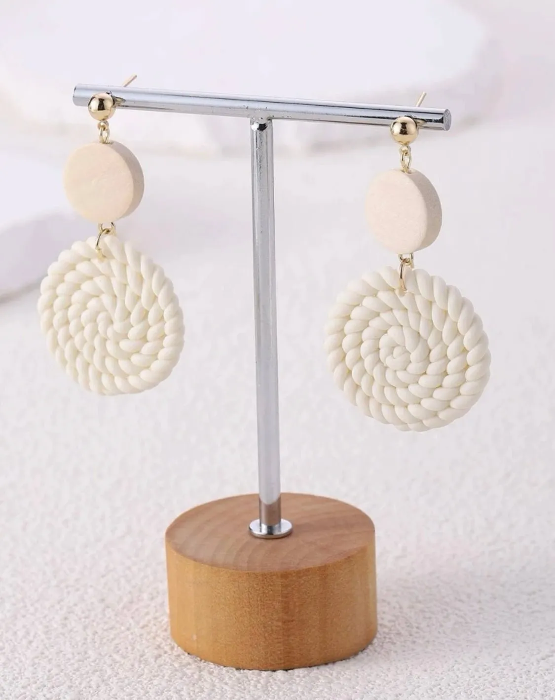 Braided Drop Earrings