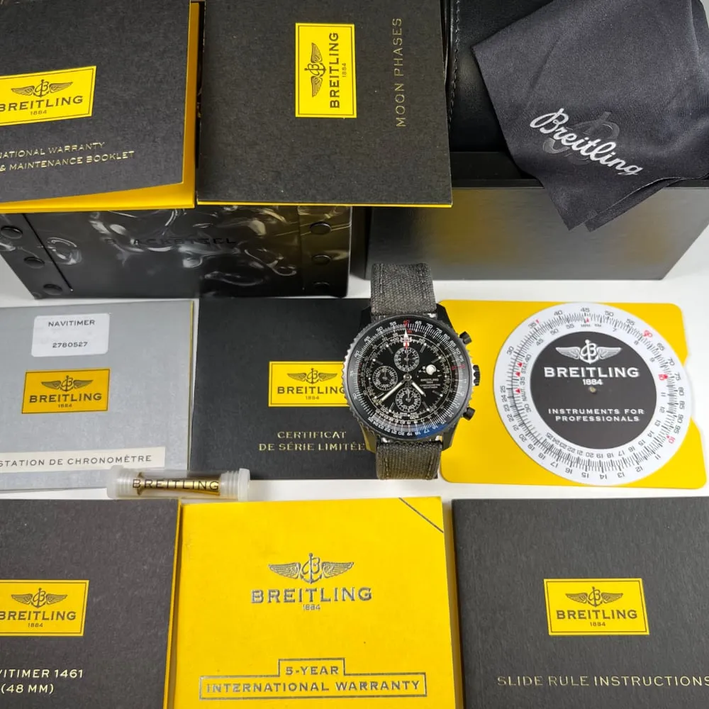 Breitling Navitimer 1461 Blacksteel M19380