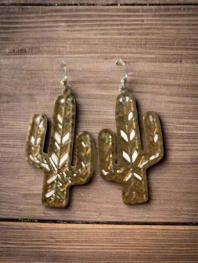 Cactus Dangle Earrings