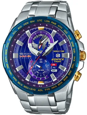 Casio Watch Edifice Alarm Chronograph Red Bull Limited Edition D