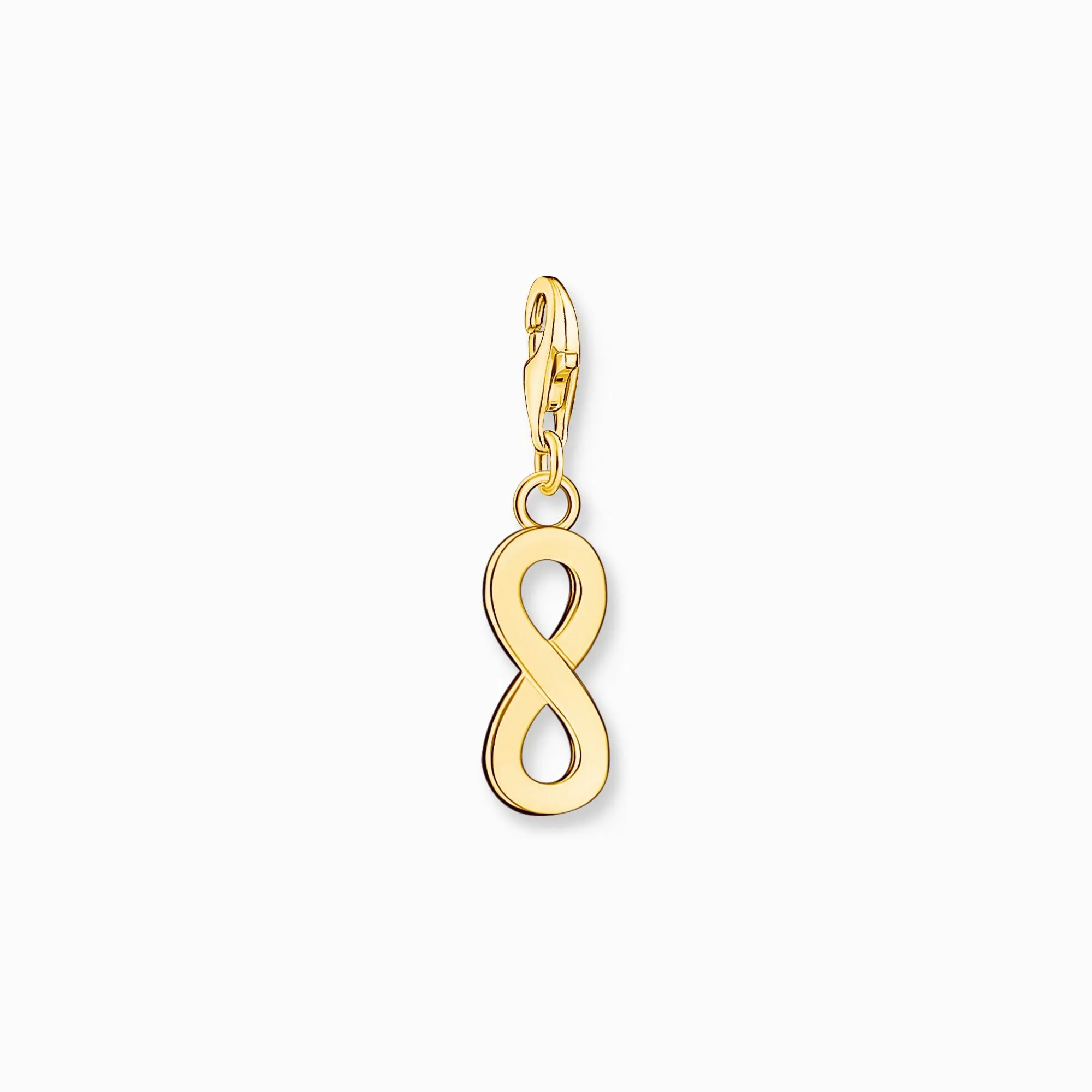 Charm Pendant Infinity Yellow Gold Plated | Thomas Sabo