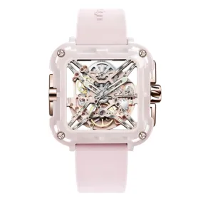 CIGA Design X-Series Ceramic Pink Automatic Watch