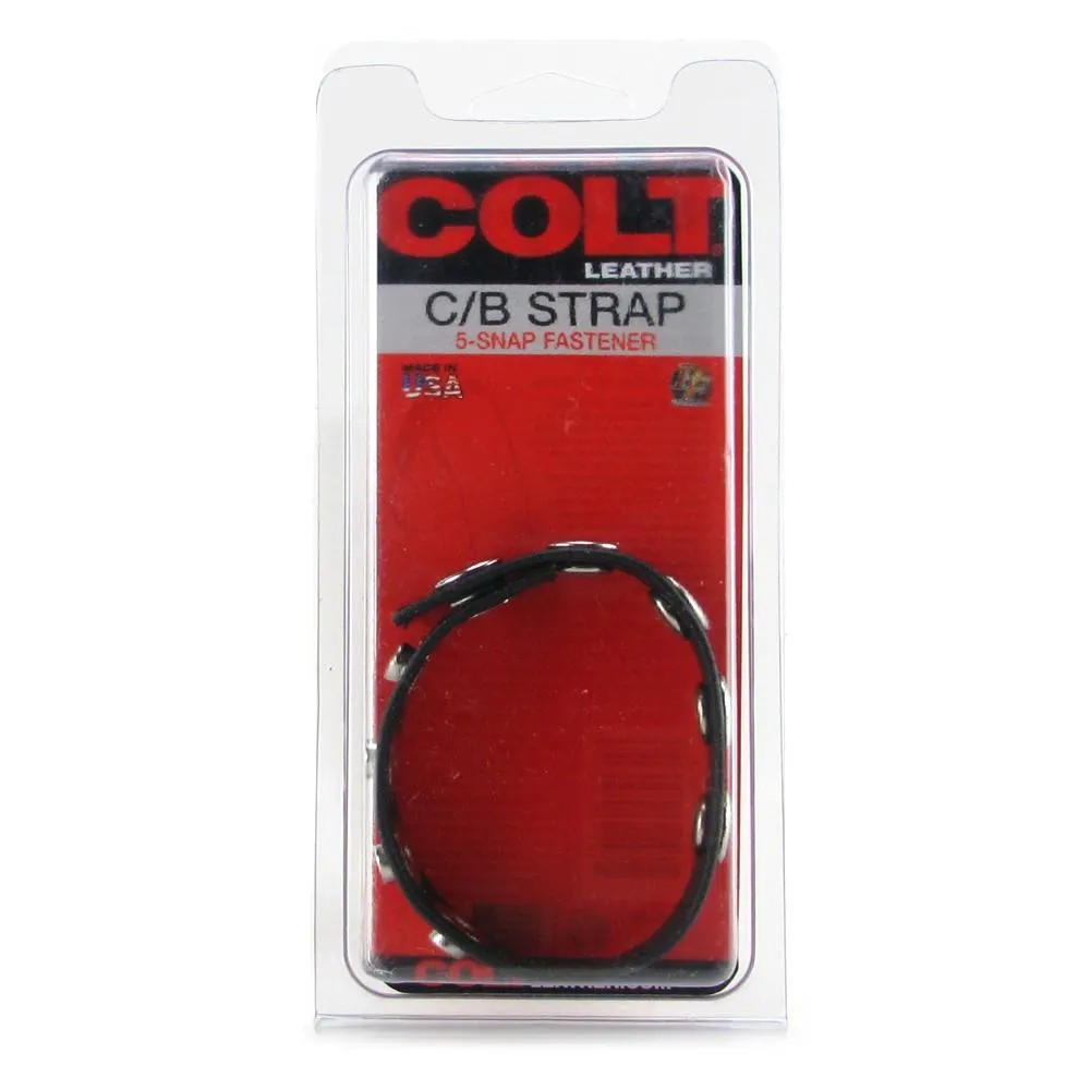COLT 5 Snap Leather Cock Ring