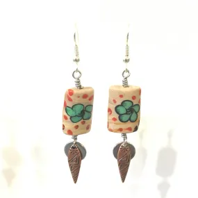 Desert Flower Dangle Earrings