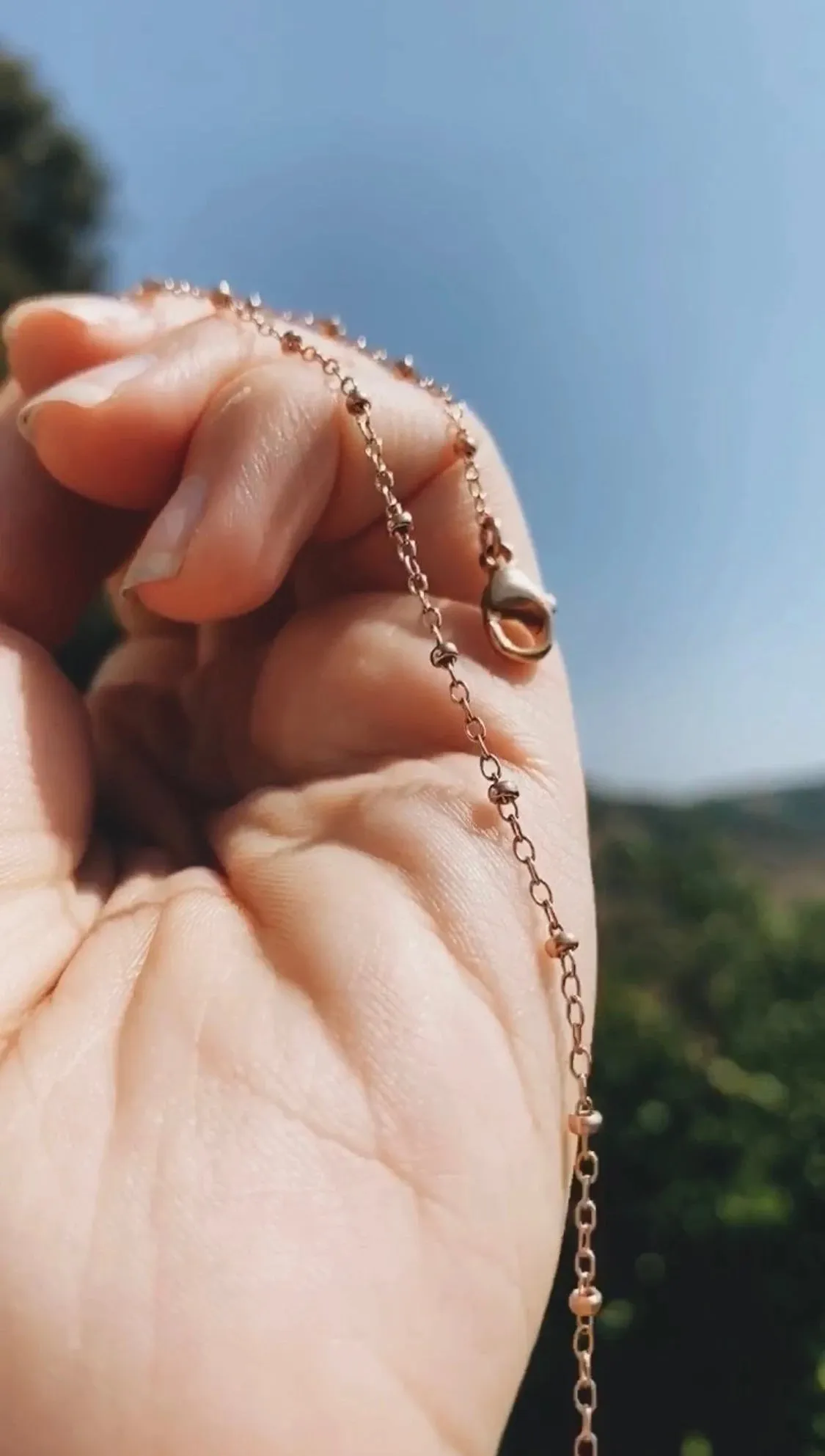 Dew Drop Bracelet or Anklet