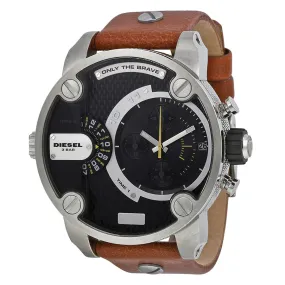 Diesel SBA Dual Time Chronograph Stainless Steel Men's Watch DZ7264