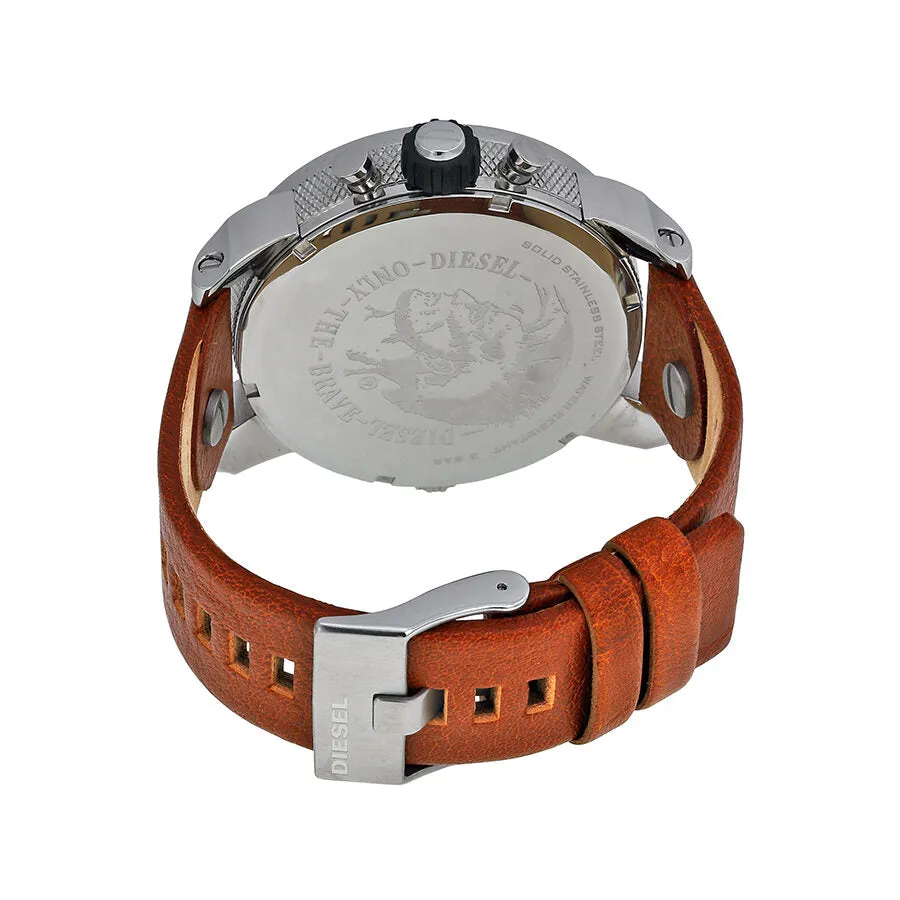Diesel SBA Dual Time Chronograph Stainless Steel Men's Watch DZ7264