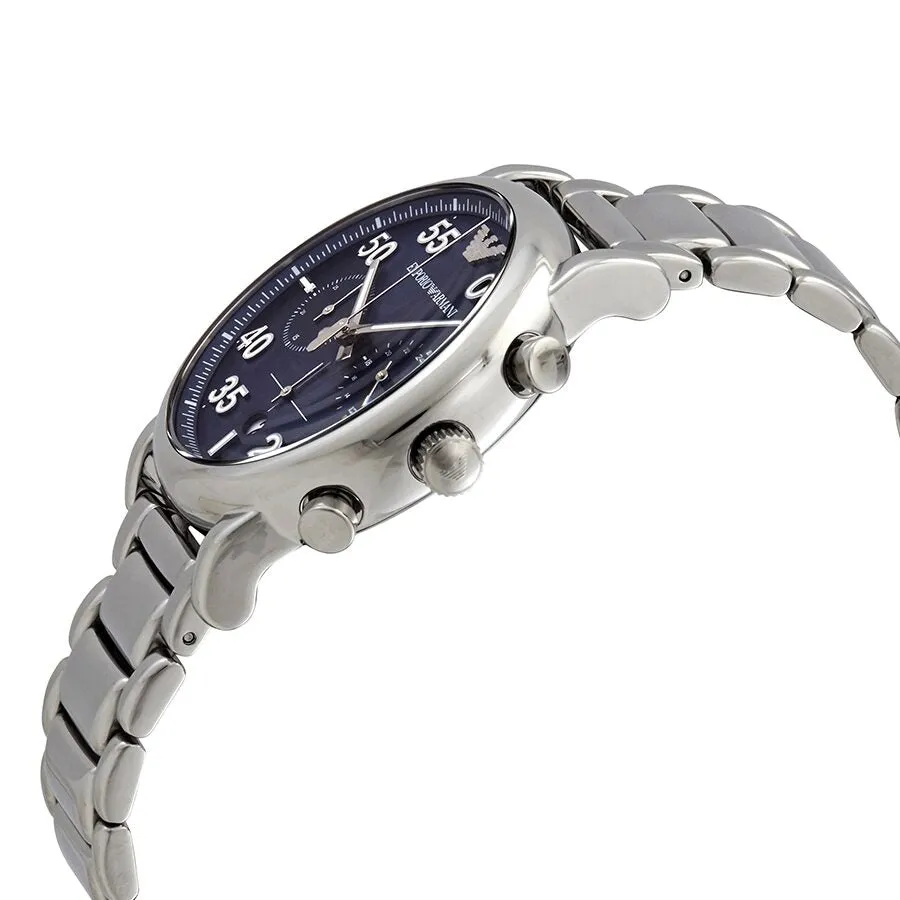 Emporio Armani Luigi Chronograph Quartz Blue Dial Men's Watch AR11132
