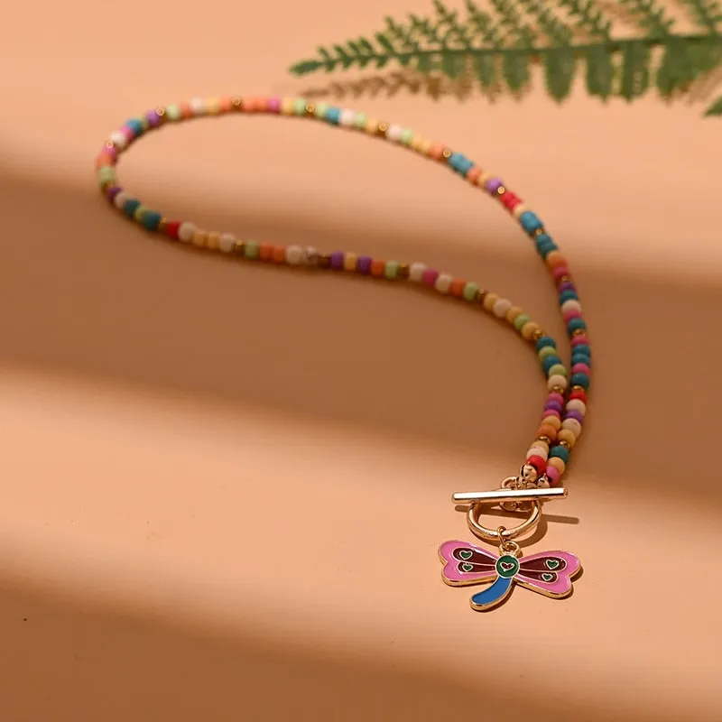 Evil Eyes Beaded Necklaces