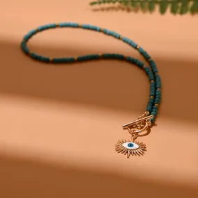 Evil Eyes Beaded Necklaces