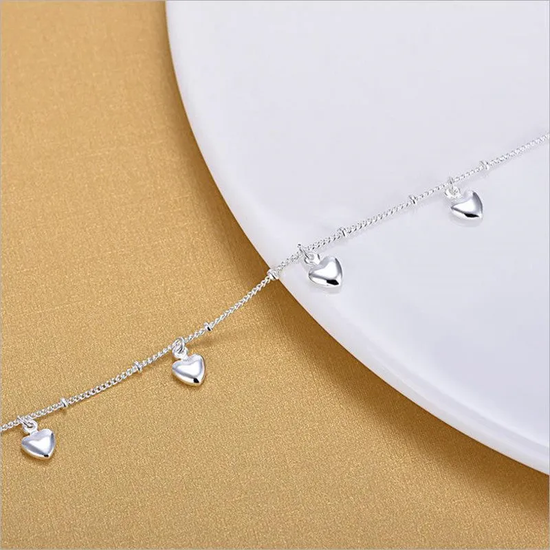 Fashion Silver Plated Anklets For Women