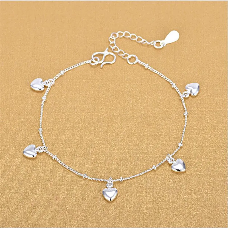 Fashion Silver Plated Anklets For Women