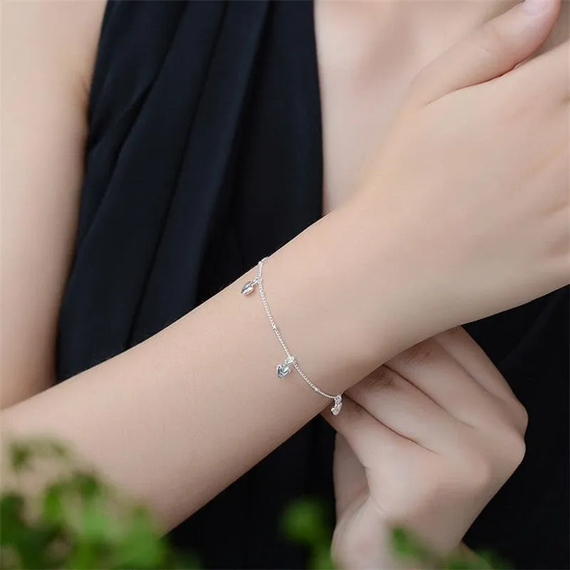 Fashion Silver Plated Anklets For Women