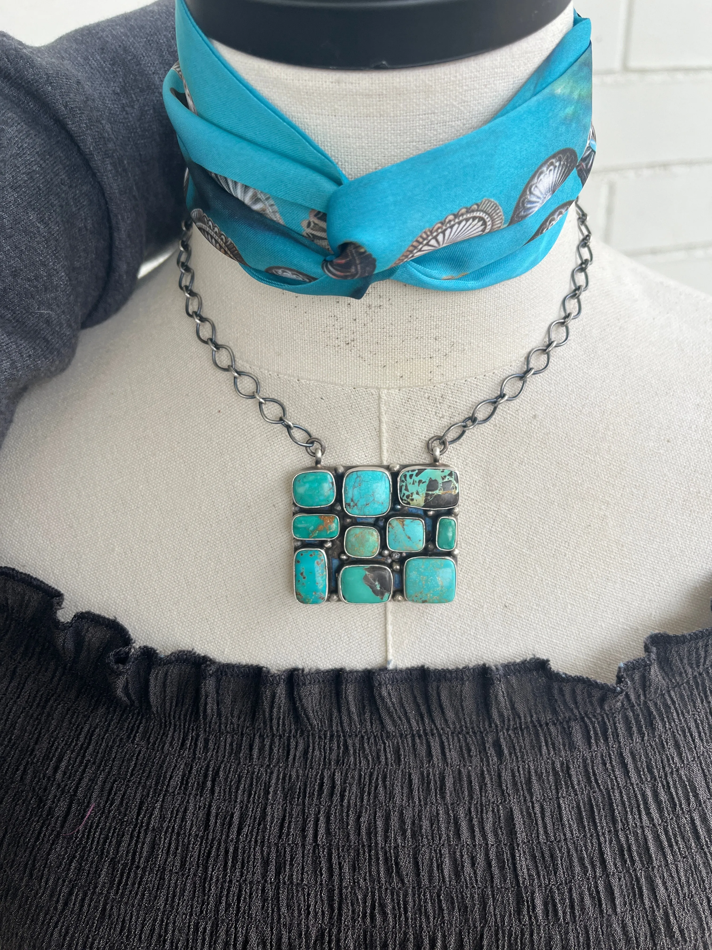 Freeform Kingman Necklace #5