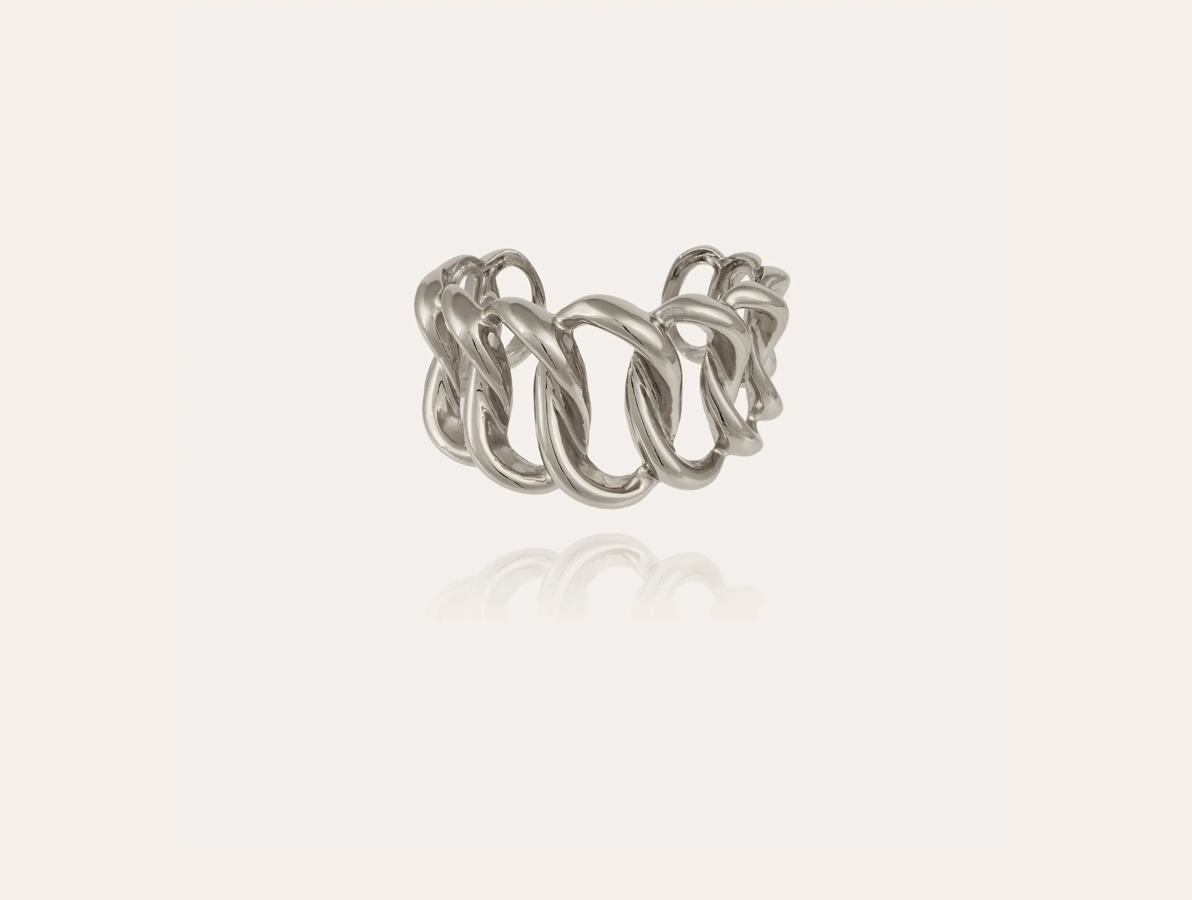 Gas Bijoux Bronx Cuff - Silver
