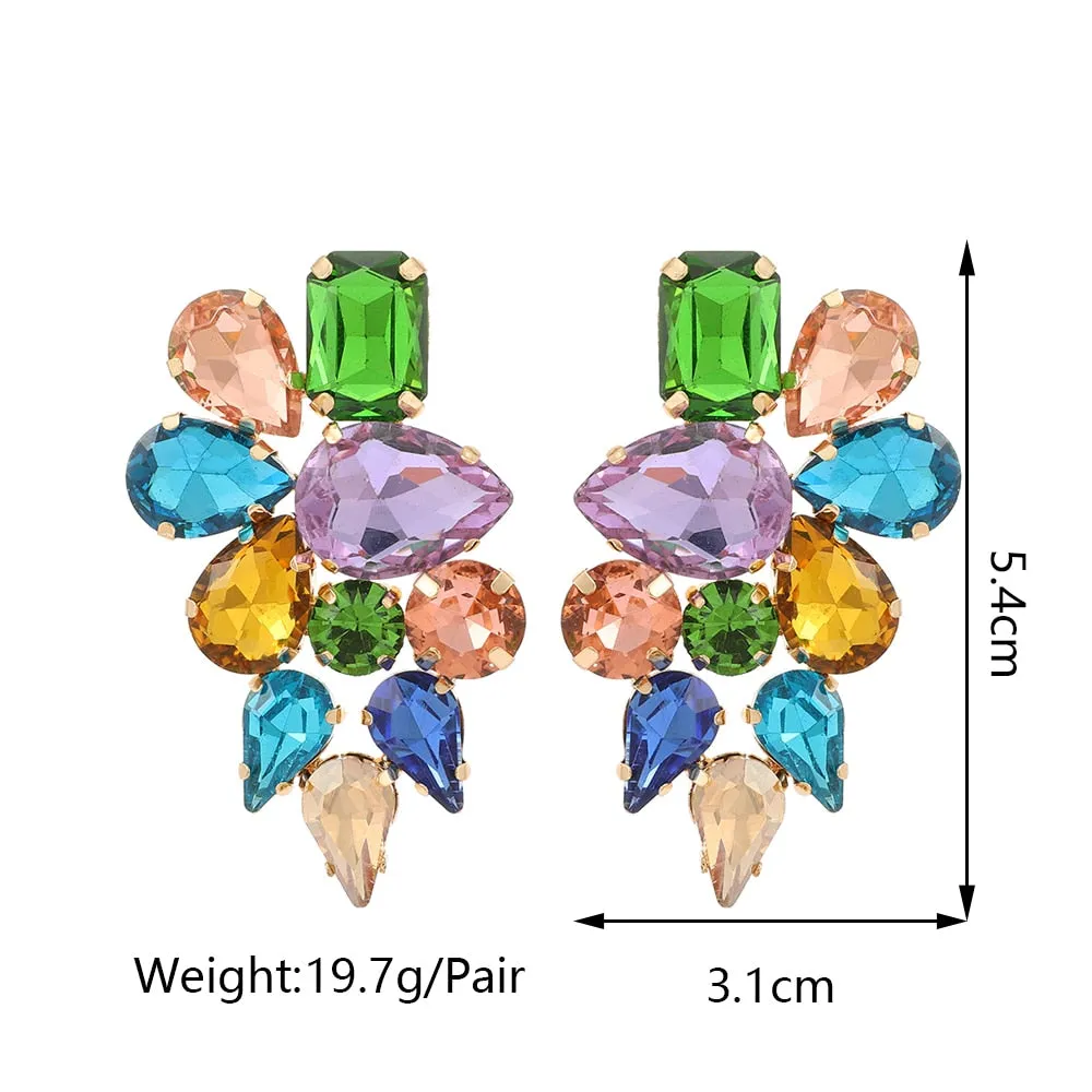 Geometric Dangle Drop Earrings For Women
