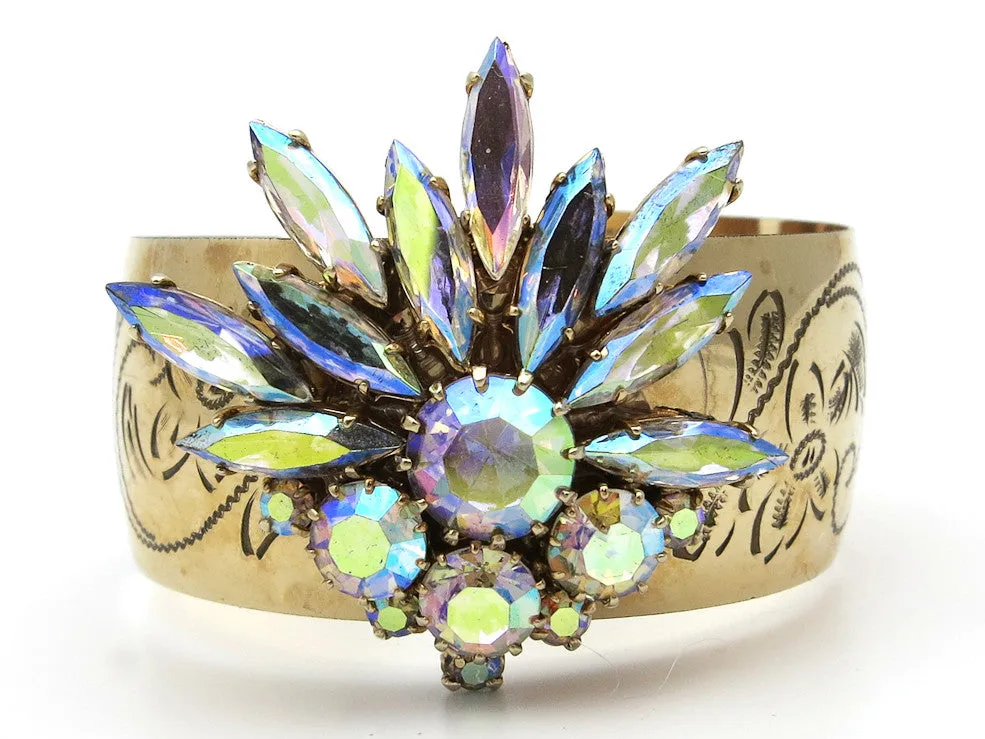GF Cuff With AB Rhinestones