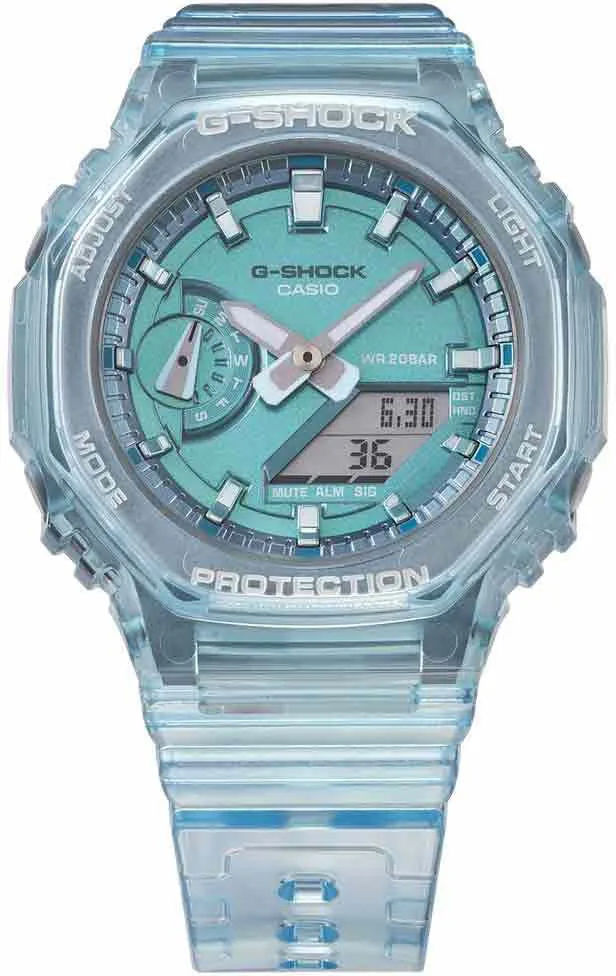 GS Watch Skeleton X Metallic Dial Mens