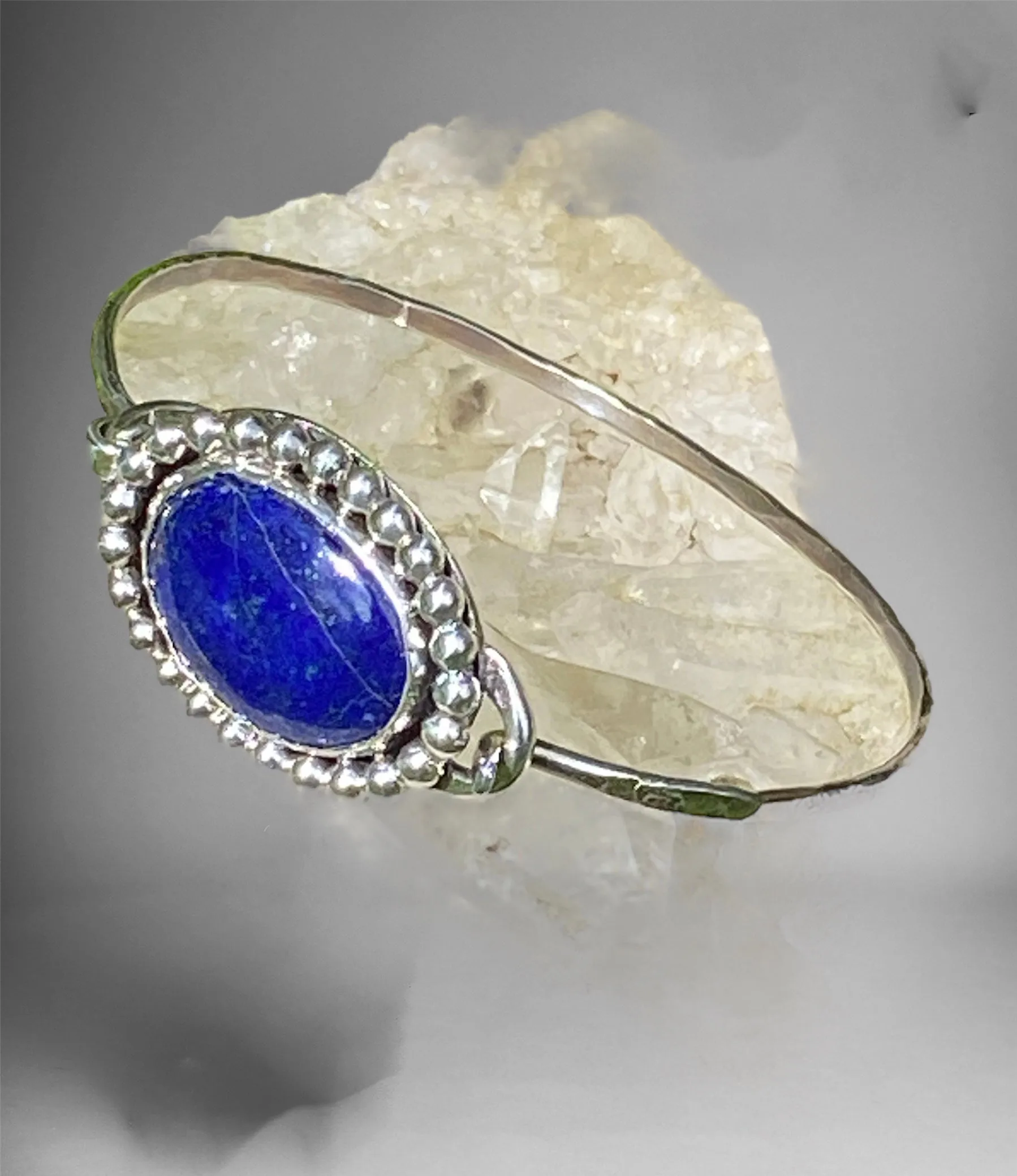 Handmade Lapis Lazuli Tension Cuff