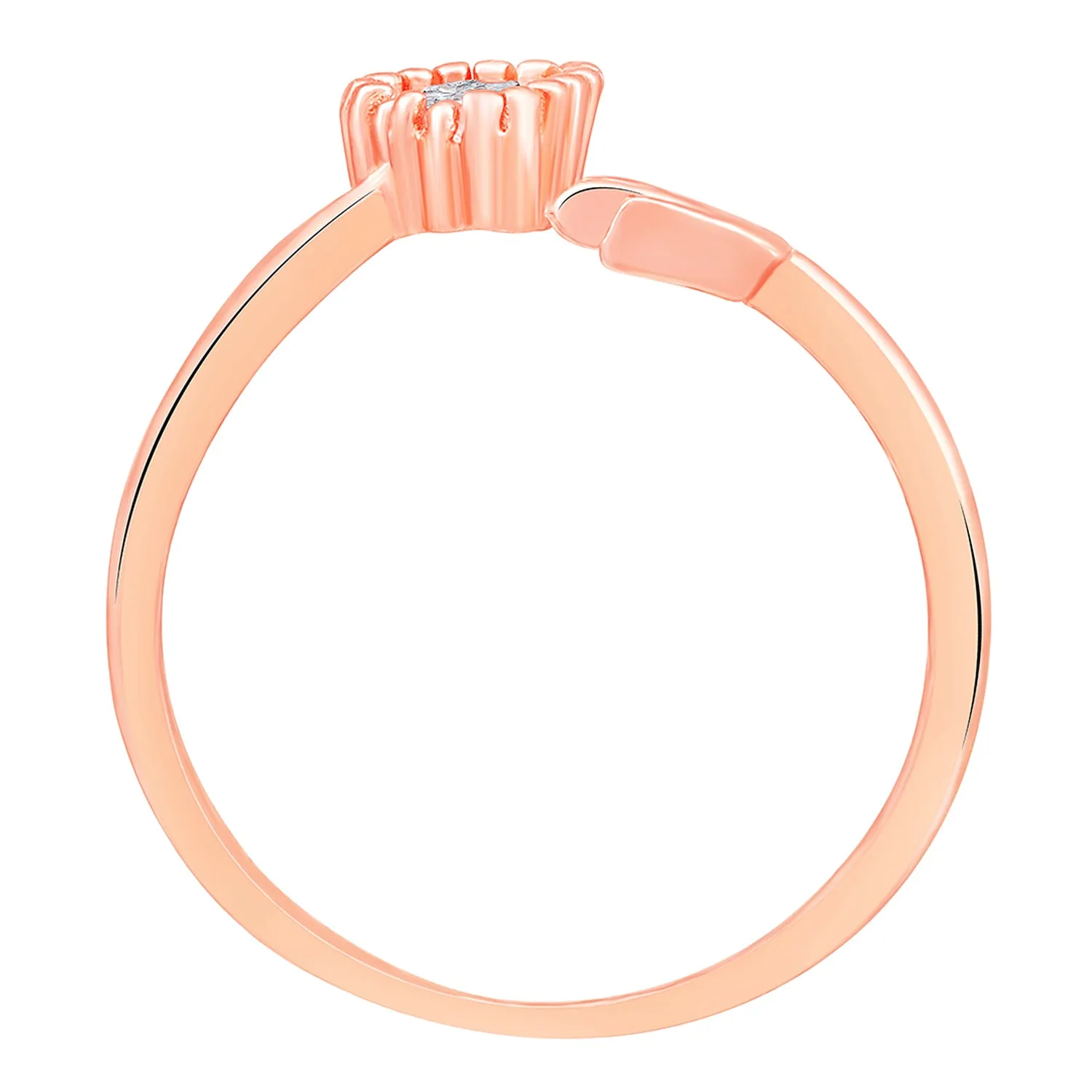 Heart and Arrow Shaped Adjustable Finger Ring