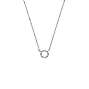 Hot Diamonds Infinity White Gold Necklace GN018