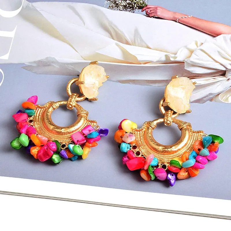 I'm So Into You Bohemian Drop Dangle Earrings