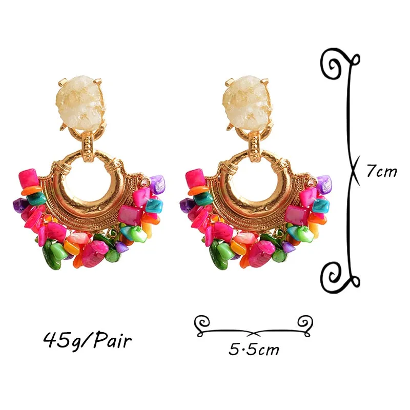 I'm So Into You Bohemian Drop Dangle Earrings