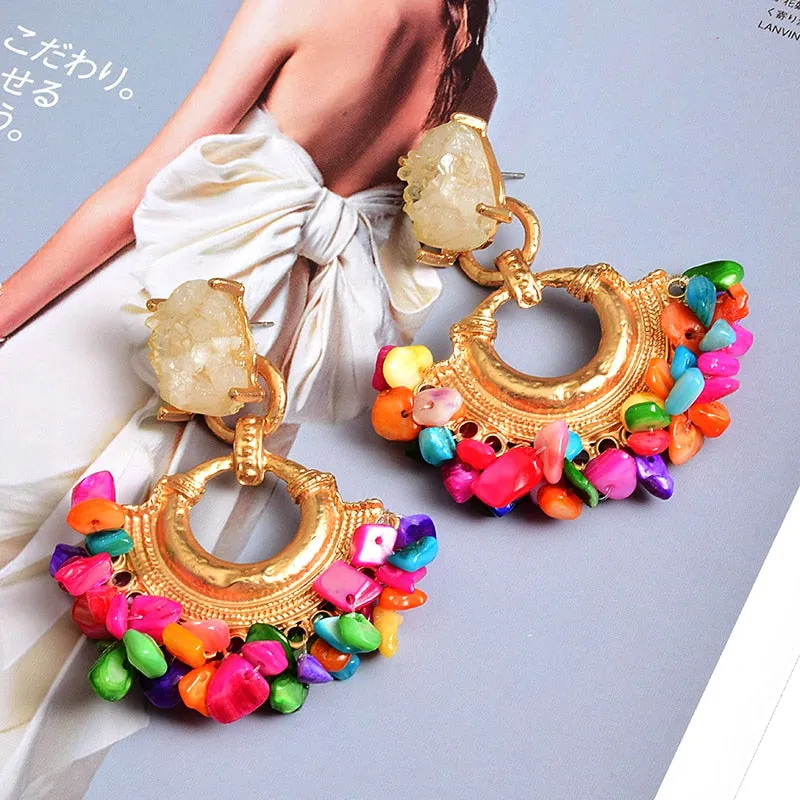 I'm So Into You Bohemian Drop Dangle Earrings