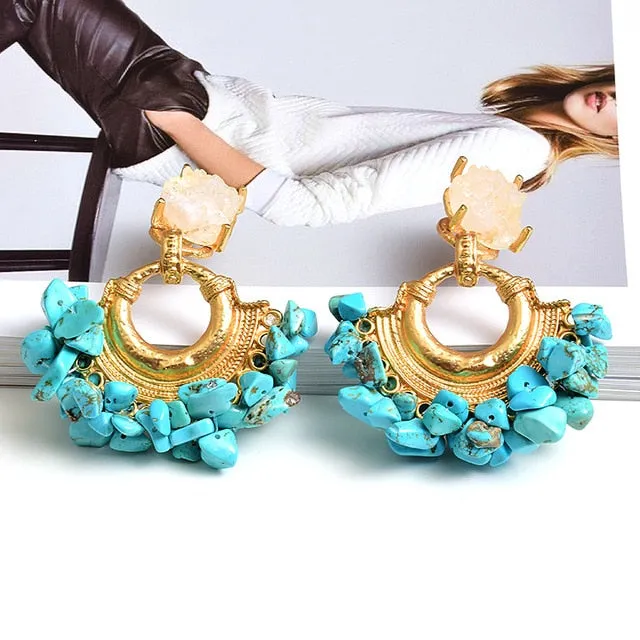 I'm So Into You Bohemian Drop Dangle Earrings