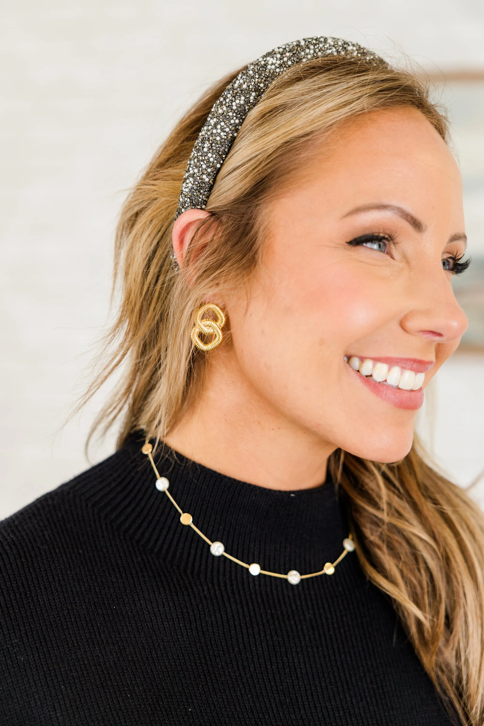 In My Heart Earrings, Gold