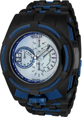 Invicta Bolt Chronograph Quartz Platinum Dial Men's Watch 19421