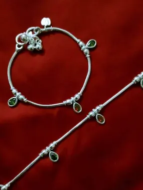 Kids Silver Anklets (0-2 yrs)