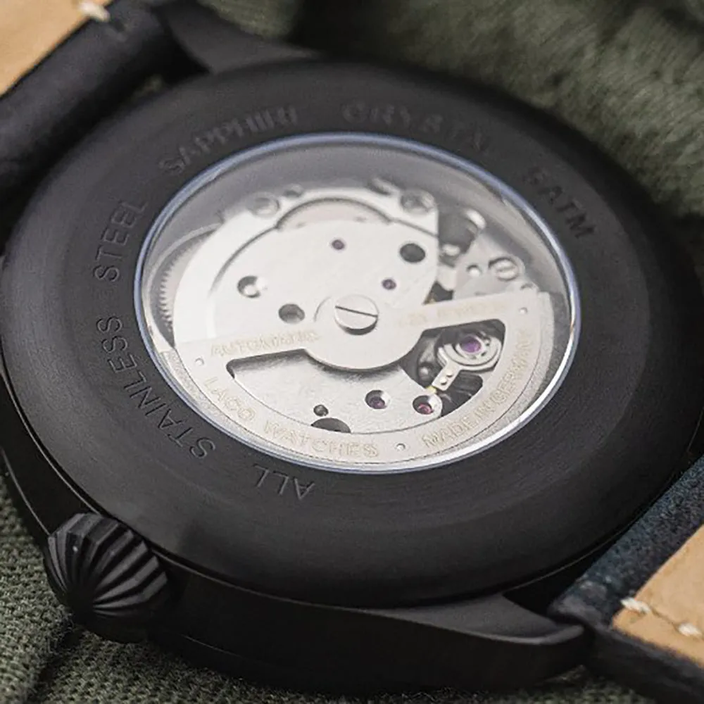 LACO PILOT WATCHES BASIC BIELEFELD 39 MM AUTOMATIC