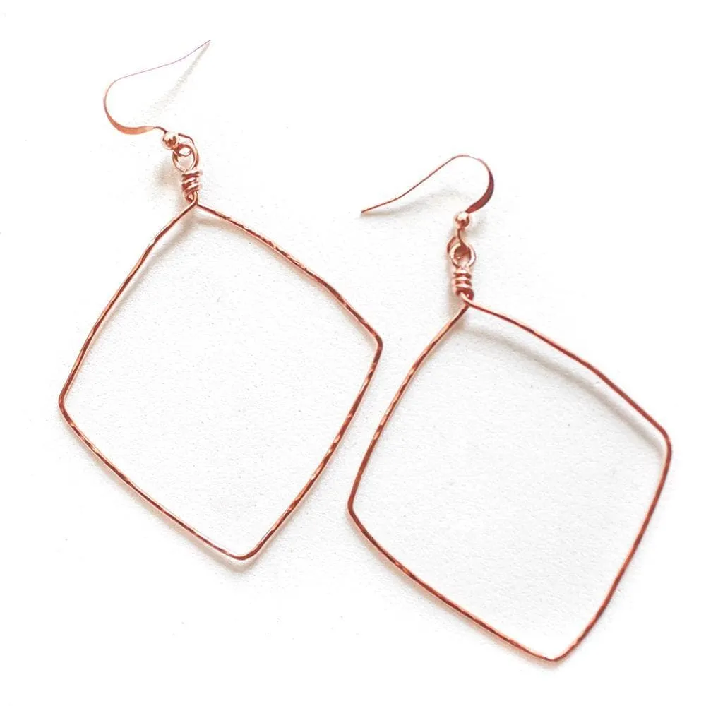 Large Geometric Earrings