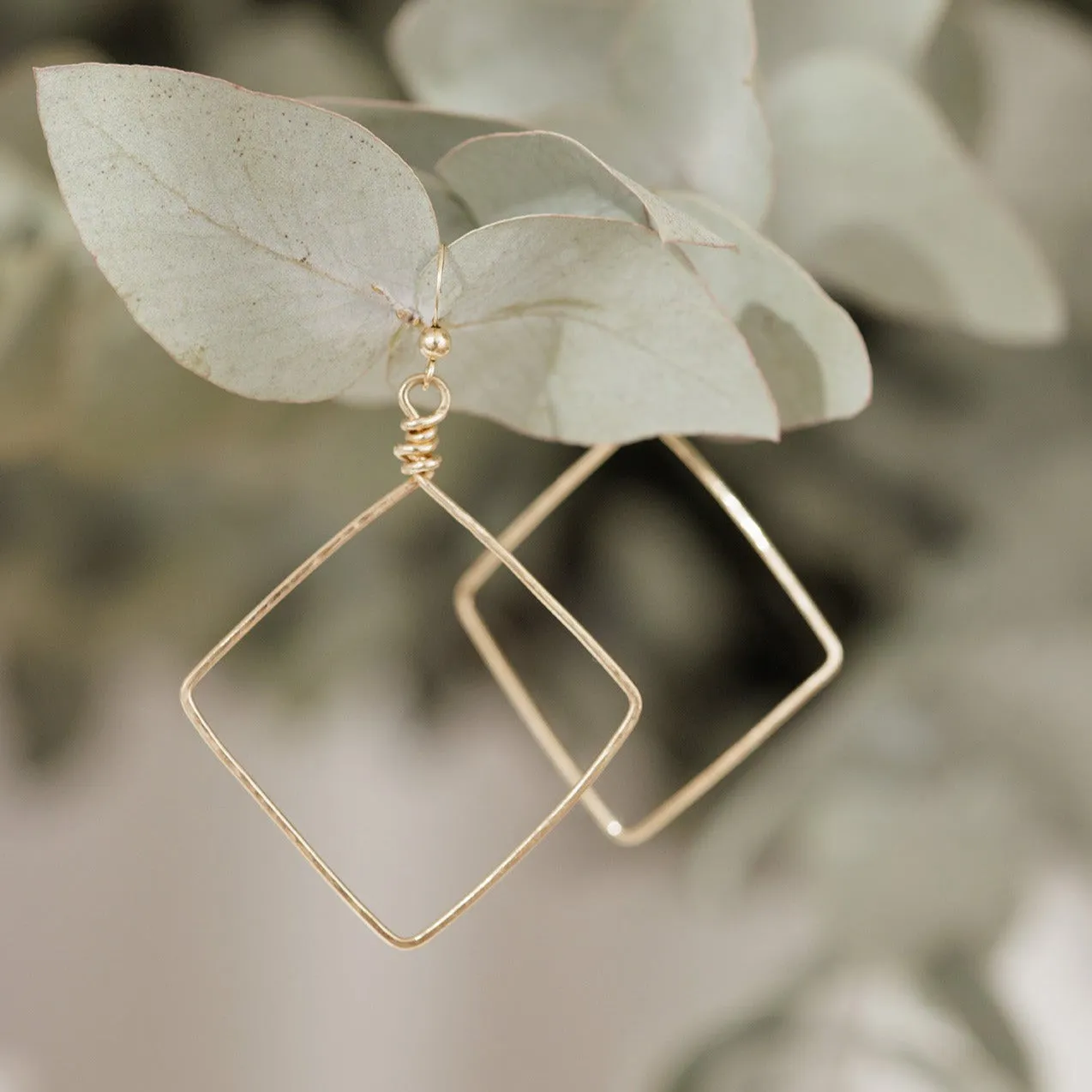 Large Geometric Earrings