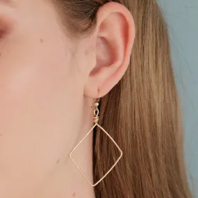 Large Geometric Earrings