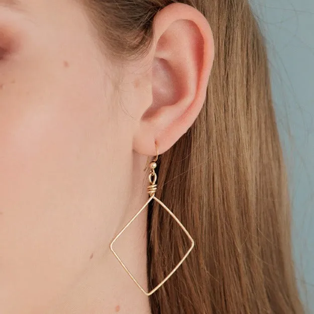 Large Geometric Earrings