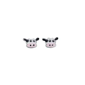 Little Cow Sterling Silver Stud Earrings